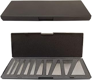DBM IMPORTS 10 Pcs Precision Angle Block Set 1 to 5 Degree & 5 to 30 Degree Gauge Block