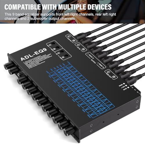 9 Band Car Audio Equalizer