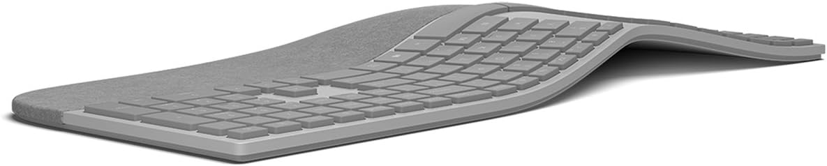 Microsoft 3RA-00022 Surface Ergonomic Wireless Keyboard,Gray