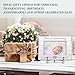 My First Grandchild Wooden Picture Frame With Stand - Family Frame for New Grandma & Grandpa - Baby Sonogram Shower Gift - 07