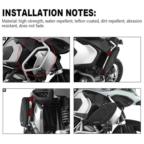 Sin espacio R 1250 GS Adventure, caja de herramientas impermeable 7