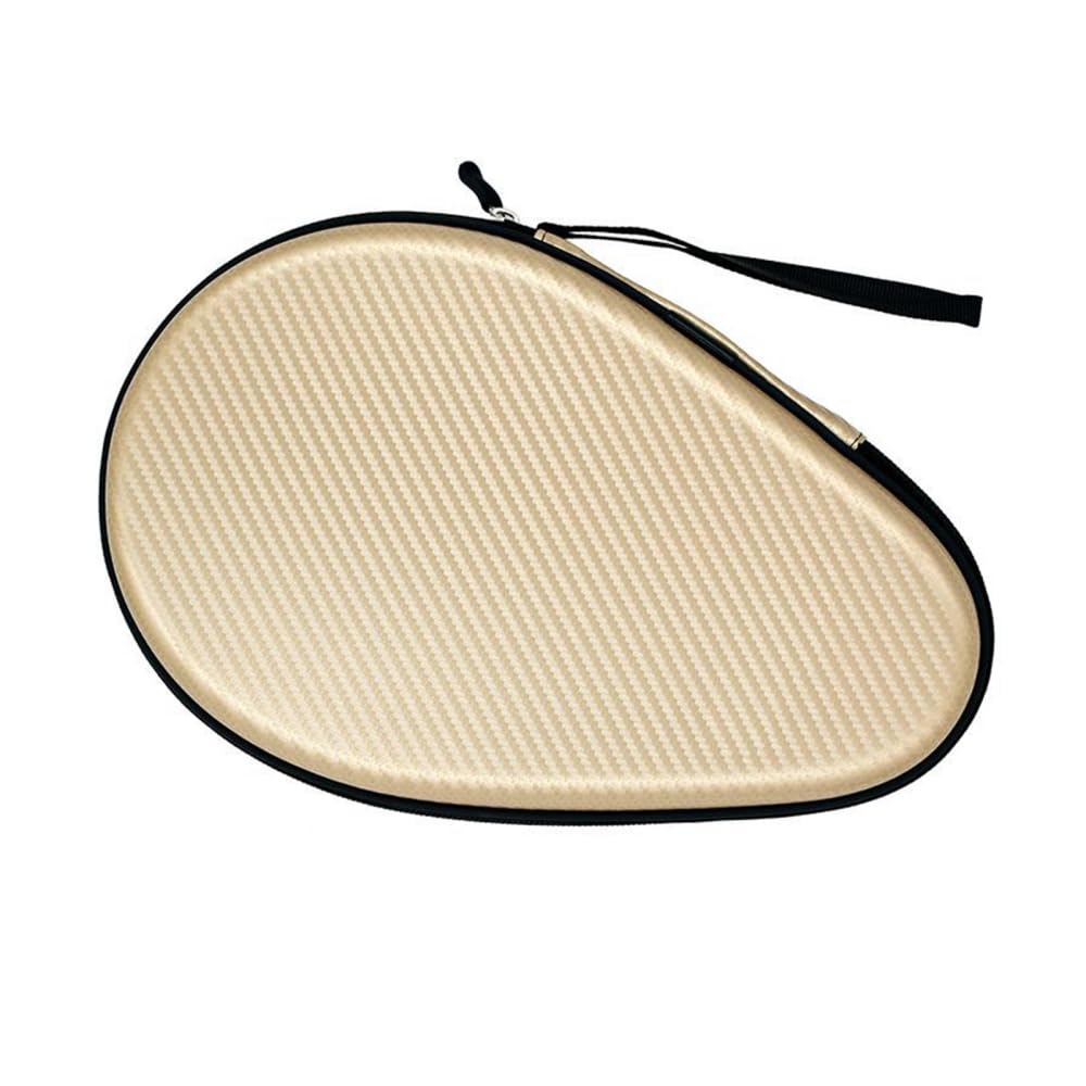 Table Tennis Racket Case, Portable Ping Pong Paddle Cover Waterproof Table Tennis Bat Bag for Storing a Pair of Table Tennis Bats & Two Balls