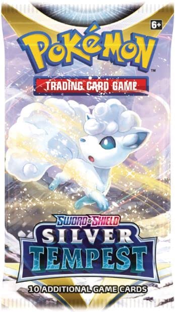 PoKéMoN TCG Silver Tempest Booster Box, 18