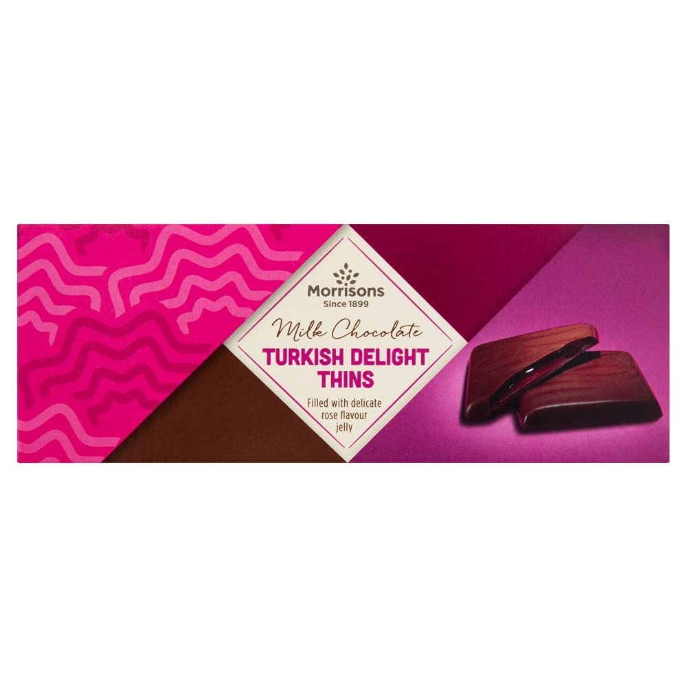 Morrisons Milk Chocolate Turkish Thins 180g Desertcart Cyprus
