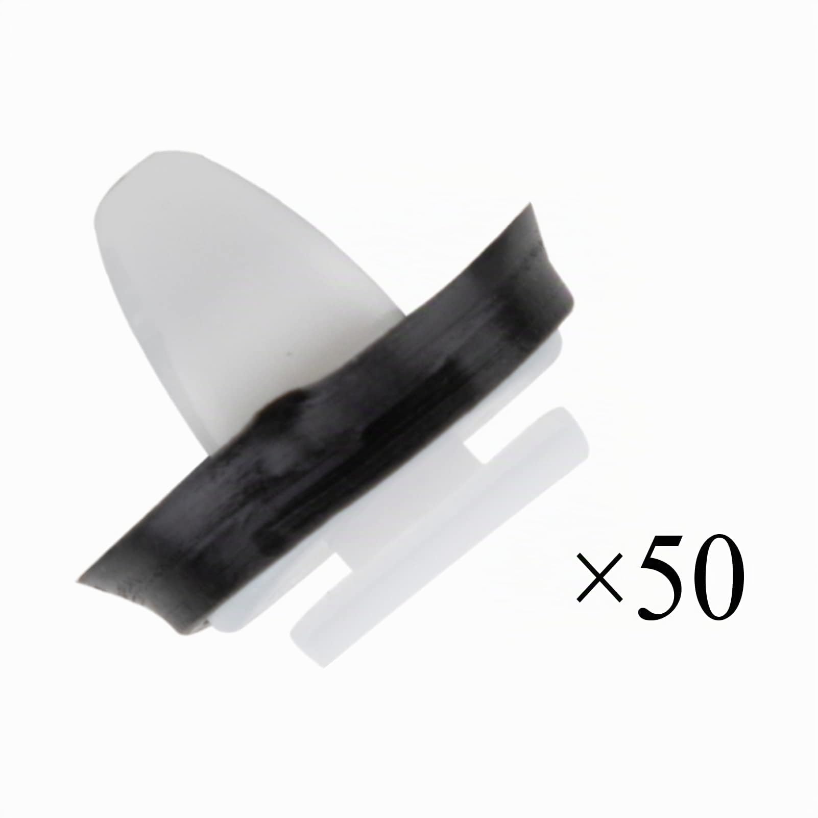 Lot de 50 clips de garniture de porte de voiture - Ensemble de supports, panneau latéral extérieur, pare-chocs pour F-i-a-t Ducato NOV30 856543 71728806
