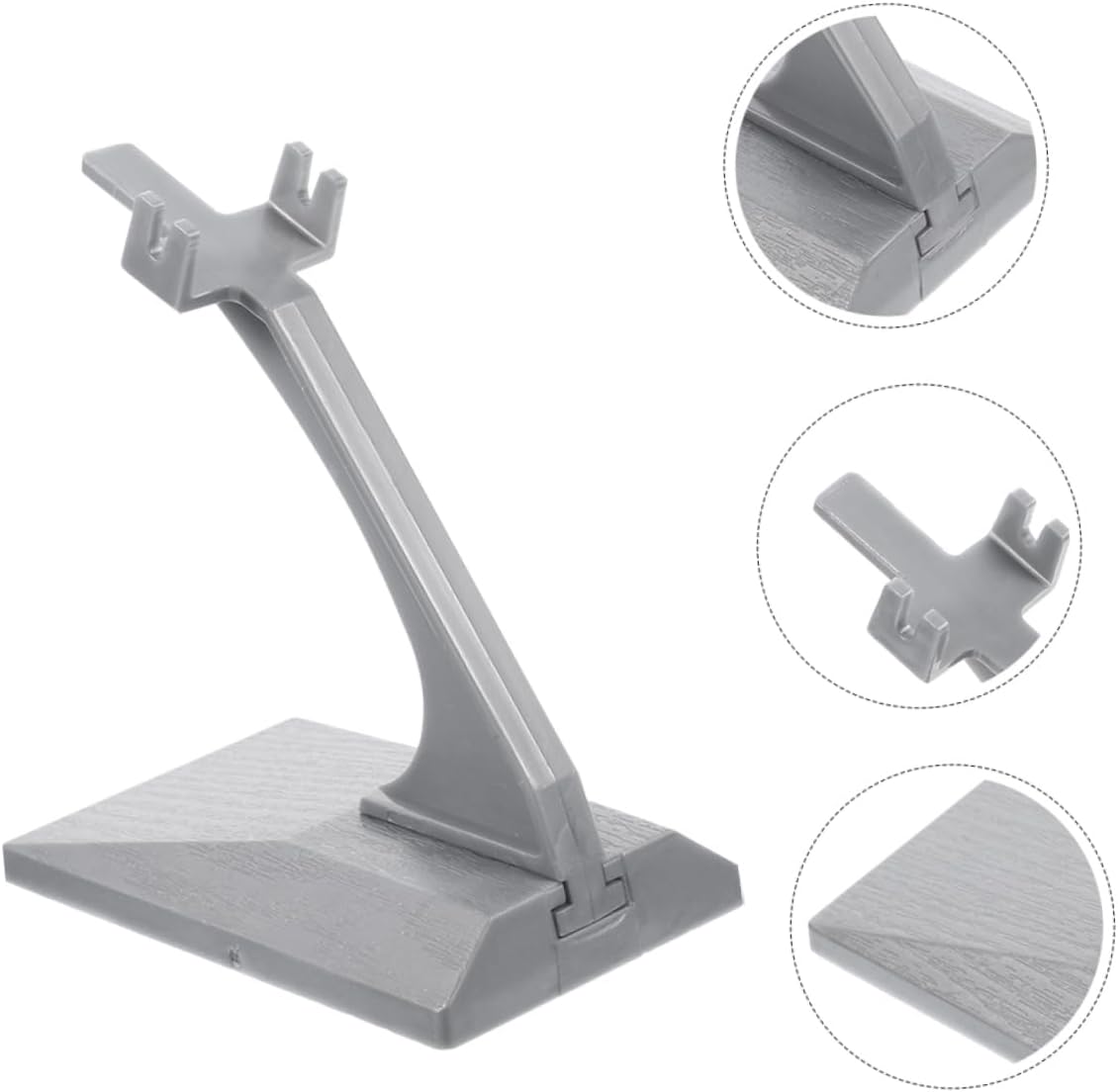 Yardwe 4Pcs Plastic Display Holders for Airplane Models Lightweight and Portable Model Support Stand for Aircraft for Home Decor and Desktop Display