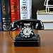 1 Pack Antique Phone Props -Black Creative Vintage Decorative Phone - Cafe Bar Window Decoration Home Decor - Microphone Unremovable(It's not a Real Telephone, just a Decoration)