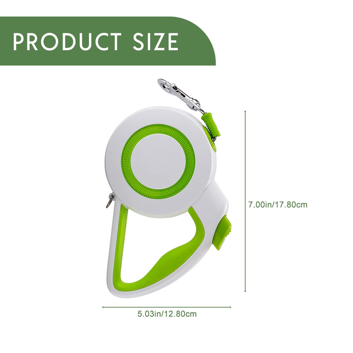 BELLIFFY Walking Training Leash Automatic Retractable Leash Wear-Resistant Comfortable for Walks