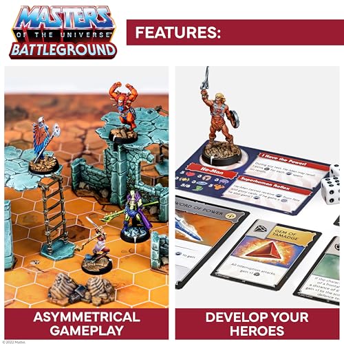 Masters of The Universe Battleground Expansion Set Wave 1 Motu miniatura 4