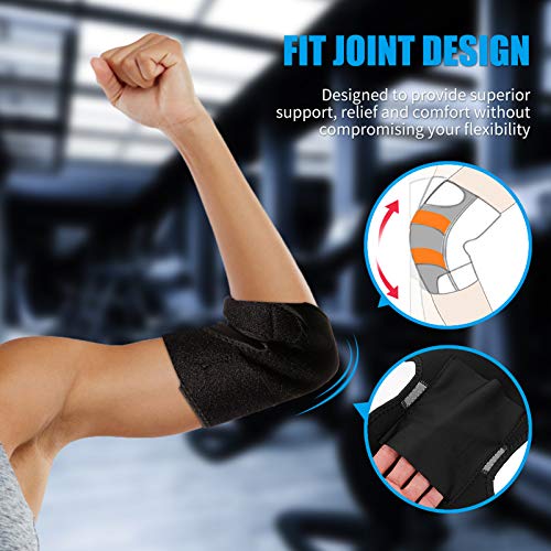 ARTIBETTER Almofadas de Proteção Cotovelo Cotovelo Suporte Brace Guarda Manga para O Esporte Tênis D