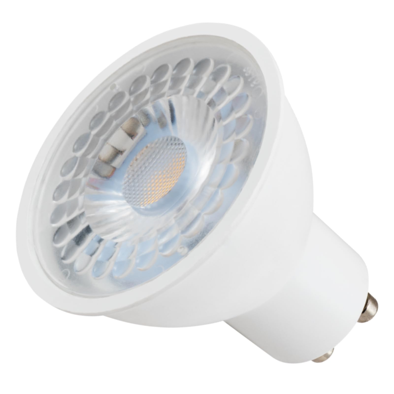 10 Stück GU10 LED Lampe 7W 230V Warmweiß 3000K | 550 Lumen | Leuchtmittel für Spots, Deckenleuchten & Einbaustrahler | Kompakte Bauform, flackerfreies Licht & sofort volle Helligkeit