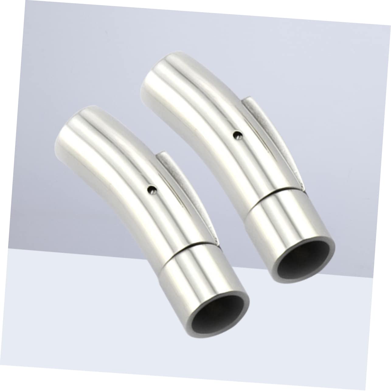 5 ~ 20 Paires De Peinture De Cuisson, Fermoir Magnétique En Forme De Cœur D'amour, Perles, Connecteur D'extrémité, Breloque Pour Bijoux, Bracelet, Collier, Fabrication D'accessoires De Bricolage