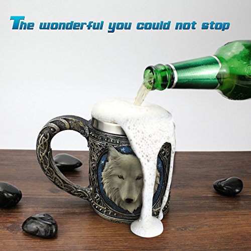 Caneca Medieval Lobo