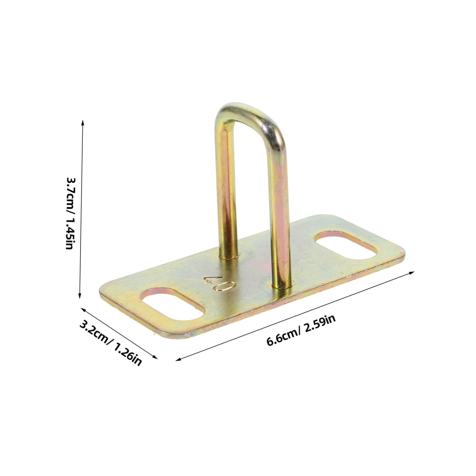 VINTORKY 4Pcs Electric Motorbike Seat Lock Striker Plate Hook Buckles for Enhanced Security Reliable Motorbike Parts Easy Installation Material Construction