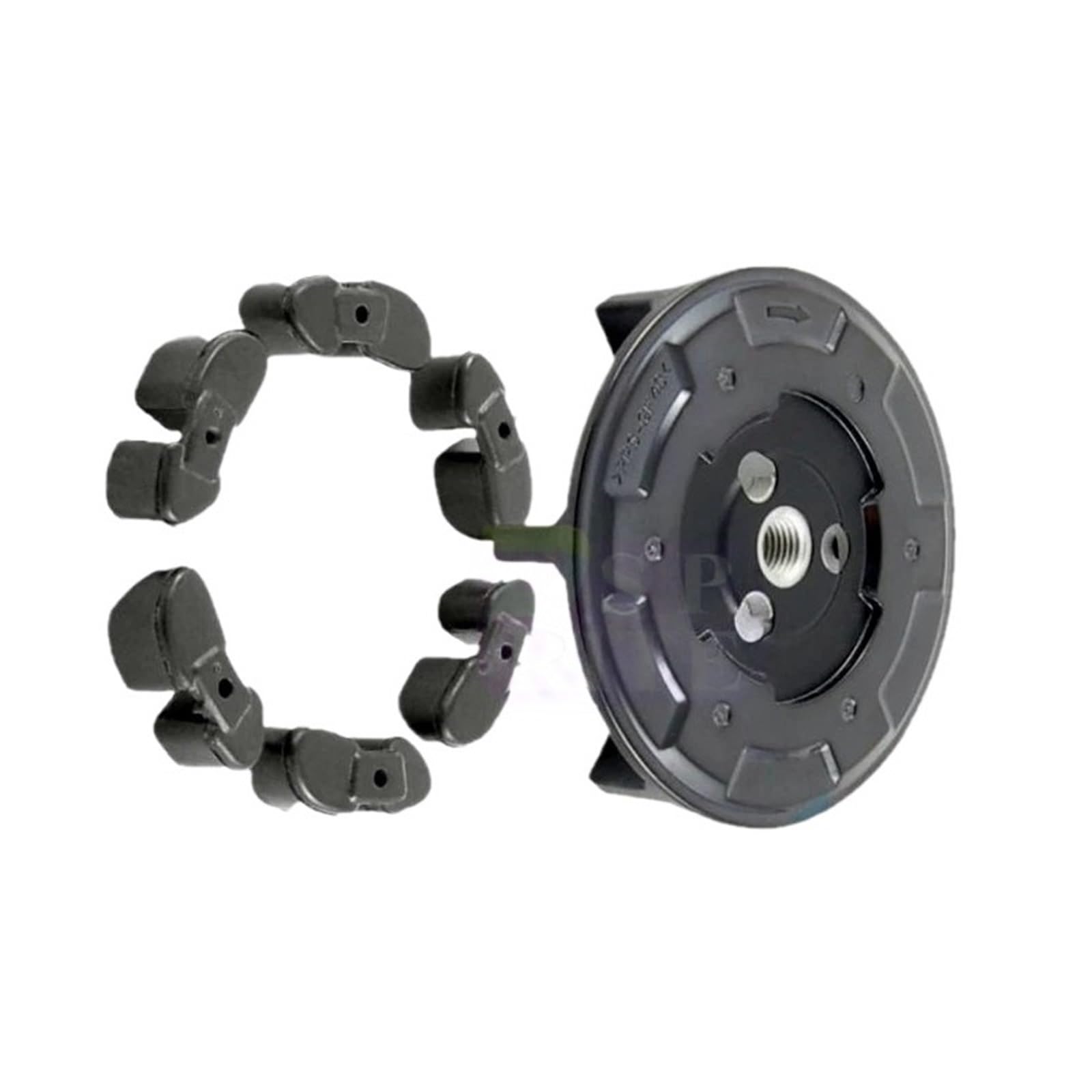 Ehysyn Hub Ac Bypass Pulley Fit For Fabia Seat Cordoba Ibiza Fit For Vw Fit For 8E0260805as 1K0820812b 6Q0820808a Ac Compressor Clutch(Hub)