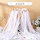 Wedding Wands Zauberstäbe Hochzeit Luftschlangen 30stk Spalier Hochzeit Wiederverwendbar Glücksstab Kein Grat für Hochzeiten Geburtstage Partys Feiertagsfeiern Verwendet Weihnachten (Weiß)