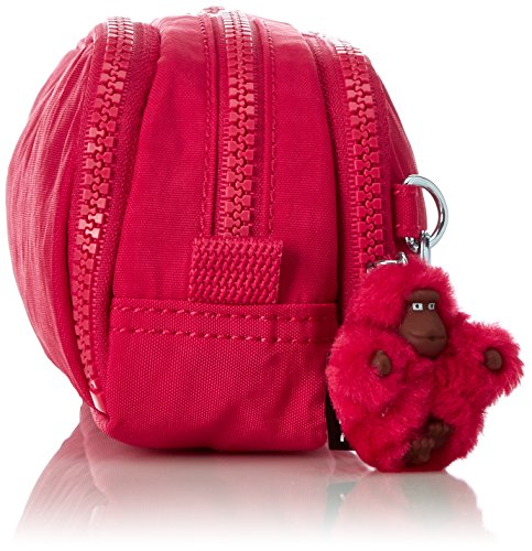 Kipling Gitroy, Estuche Grande, Varios Compartimentos, 23 cm, 1 L, Rosa (True Pink)