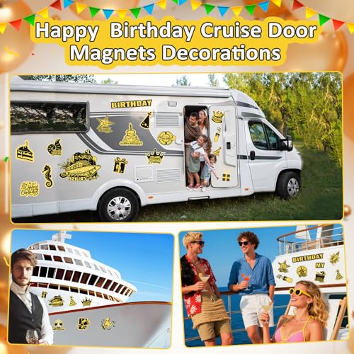 Set 28 imanes decorativos para puerta de crucero miniatura 6