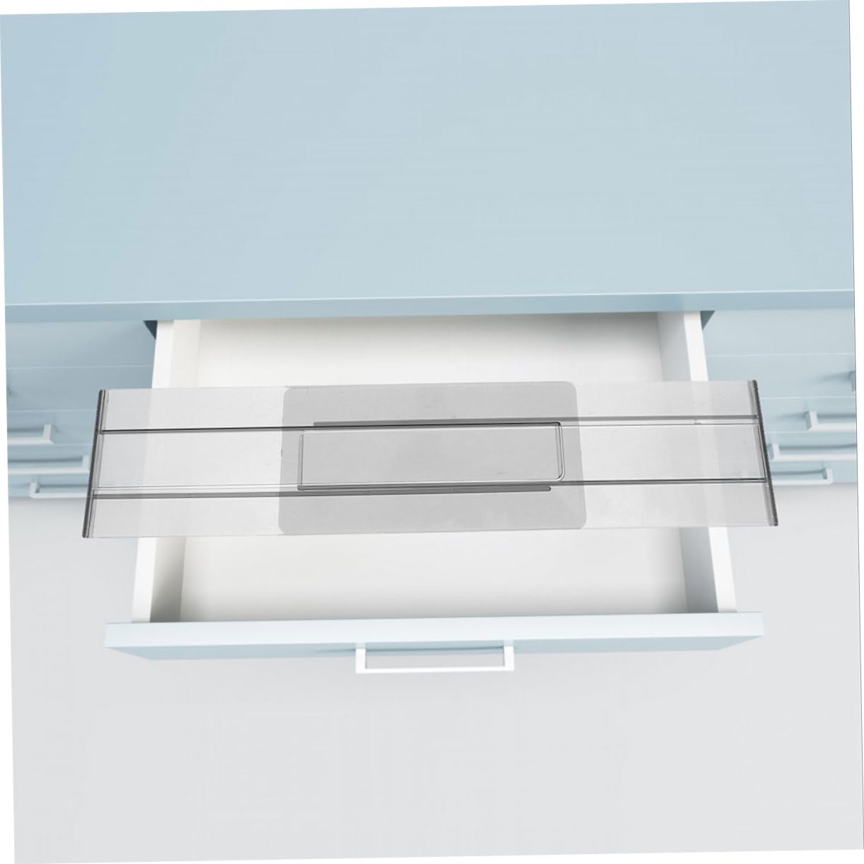 Hemobllo Divisores de Cajones Ajustables 8 Piezas, Organizador para Calcetines y Ropa Interior, Ps Transparente, Fácil Instalación para Dormitorio