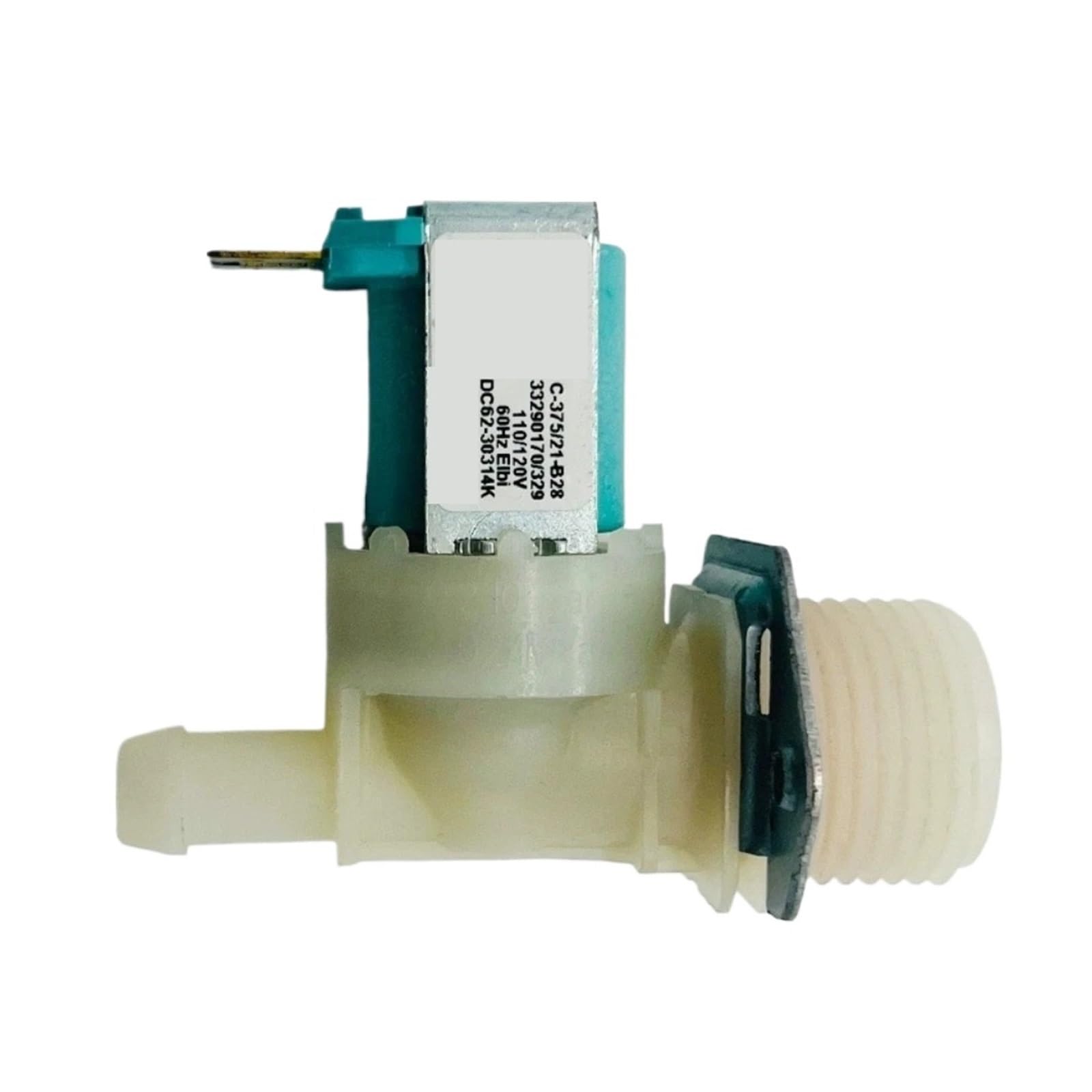 Xuxinycs One Color Dc62-30314K C-375/21-B28 110/120V Electric Water Inlet Solenoid Valve For Washing Machine Washer Replacement Parts