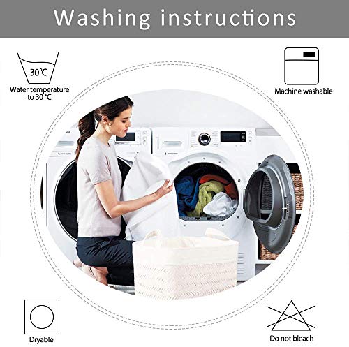 Librao Bean Bag Chair Sofa Cover Without Filler Lazy Lounger High Back Large Bean Bag Storage Chair Couch Cover With Three Side Pockets For Adults And Kids (Blue, Xl-39.3X47.2) #TOP2