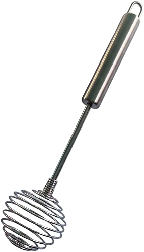Miniatura 1 de Humaima's Home and Kitchen - Batidor de resorte de acero inoxidable de 10 pulgadas