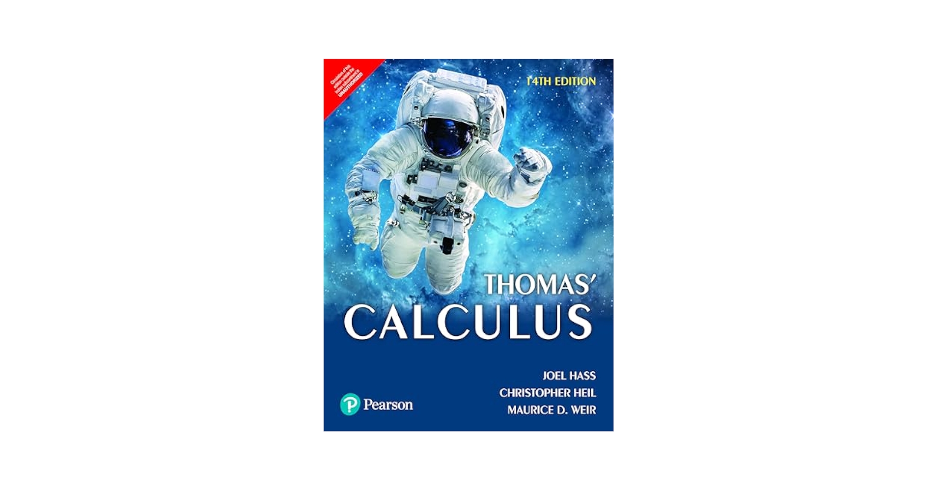Pearson Thomas' Calculus, 14E: Hass Heil Weir: 9789353060411