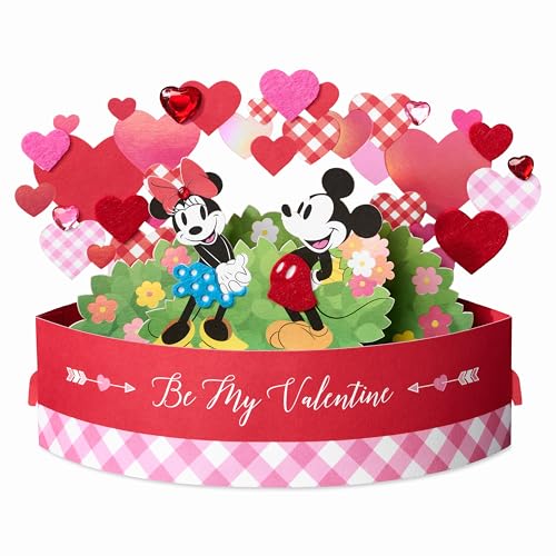 Papyrus Disney Pop-Up Valentine's Day Card (Mickey & Minnie)