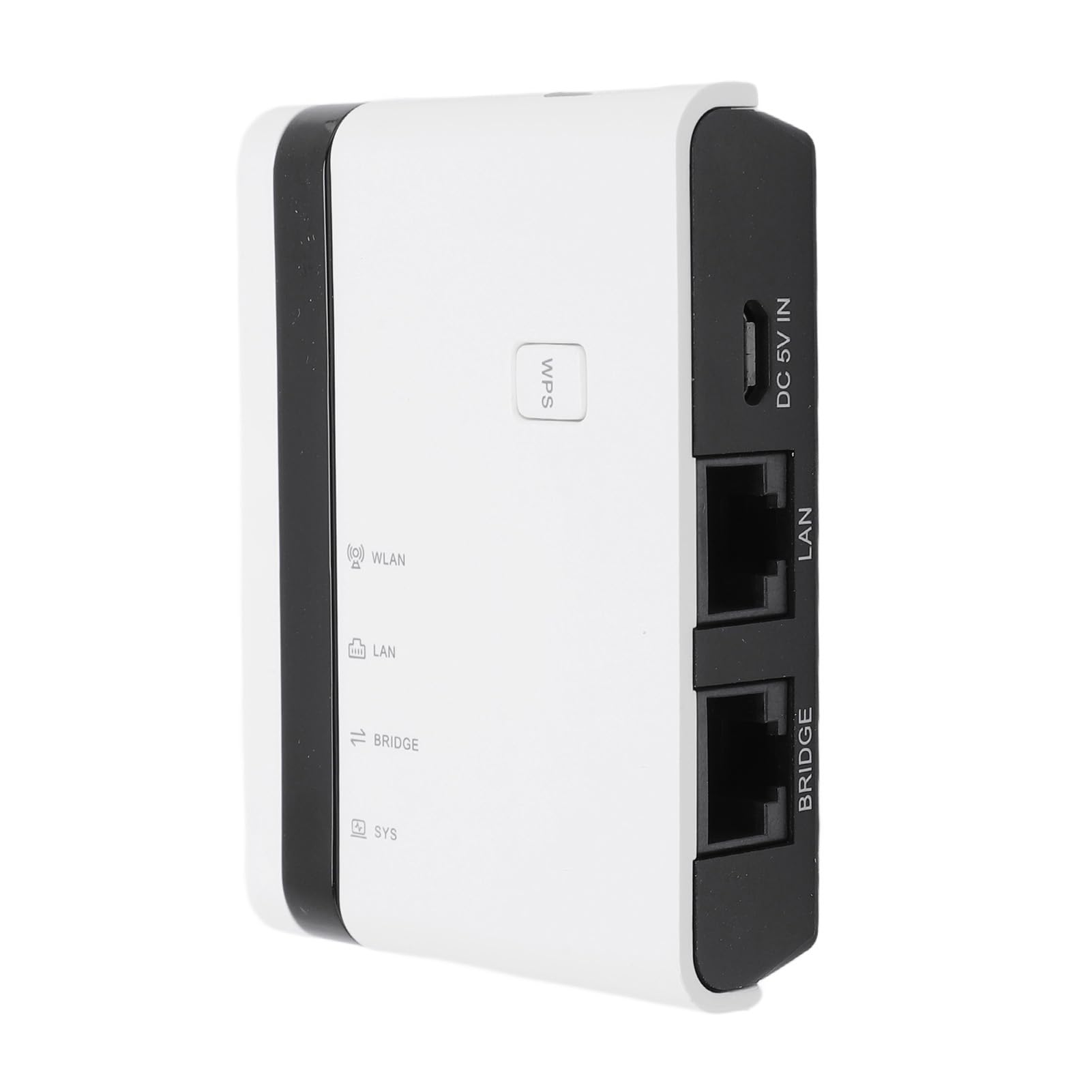 Luocute Serveur d'impression USB LAN 10/100 Mbps Support 4 Imprimantes Réseau sans Fil 2,4 G Prise UE