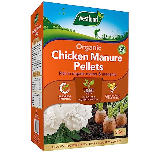 5kg Organic Chicken Manure Pellets – Ready-to-Use Garden Fertiliser for Fruits and Vegetables