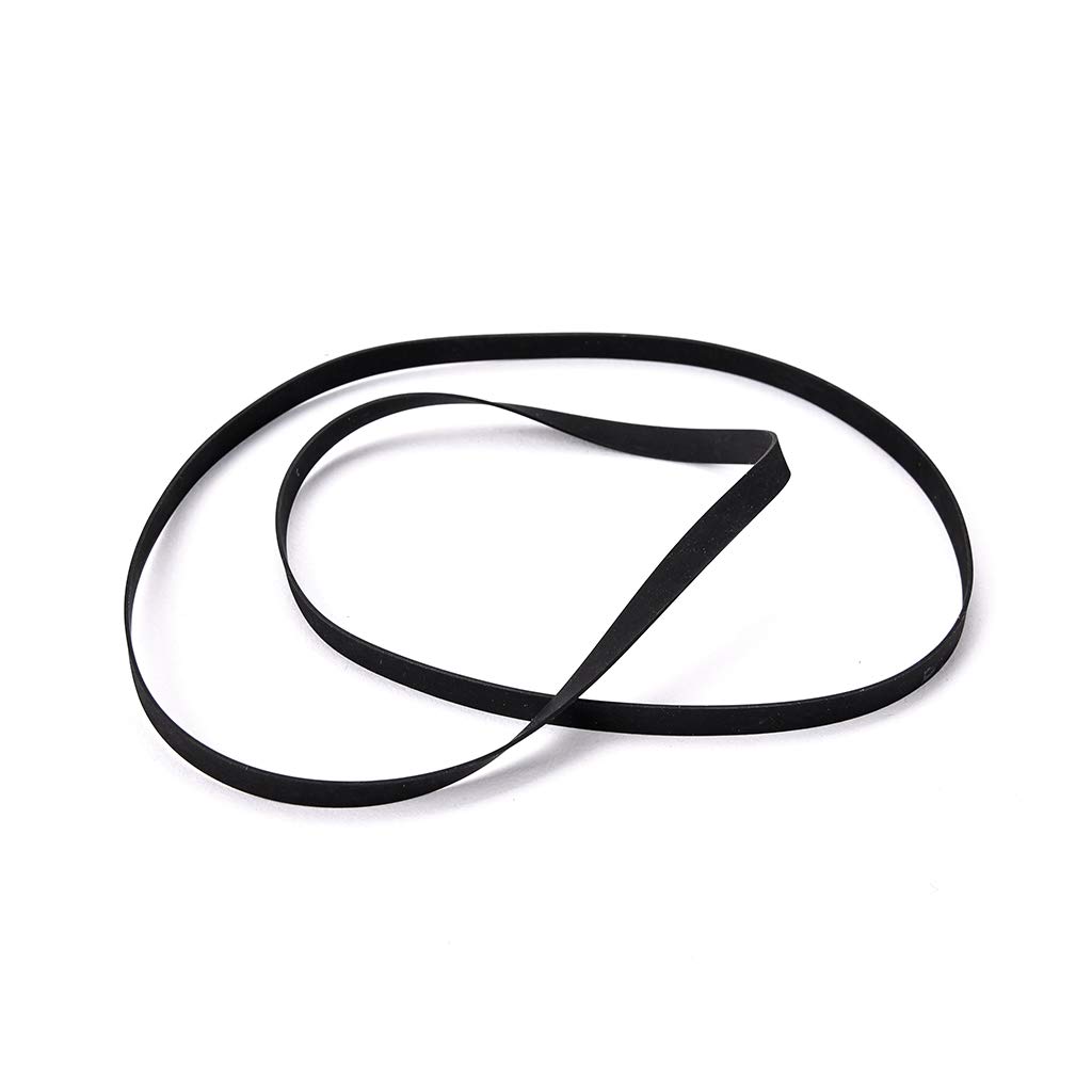 Alnicov Lot de 2 courroies de rechange pour lecteur de disque vinyle rétro compatible avec tous les types de platines à courroie - 200 mm de long