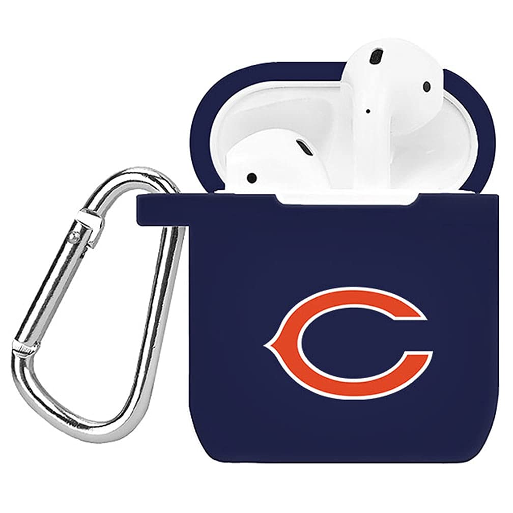 Artinian Navy Chicago Bears AirPods Case Cover