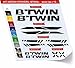 0480 Lot de 12 autocollants pour vélo BTWIN, Nero cod. 070