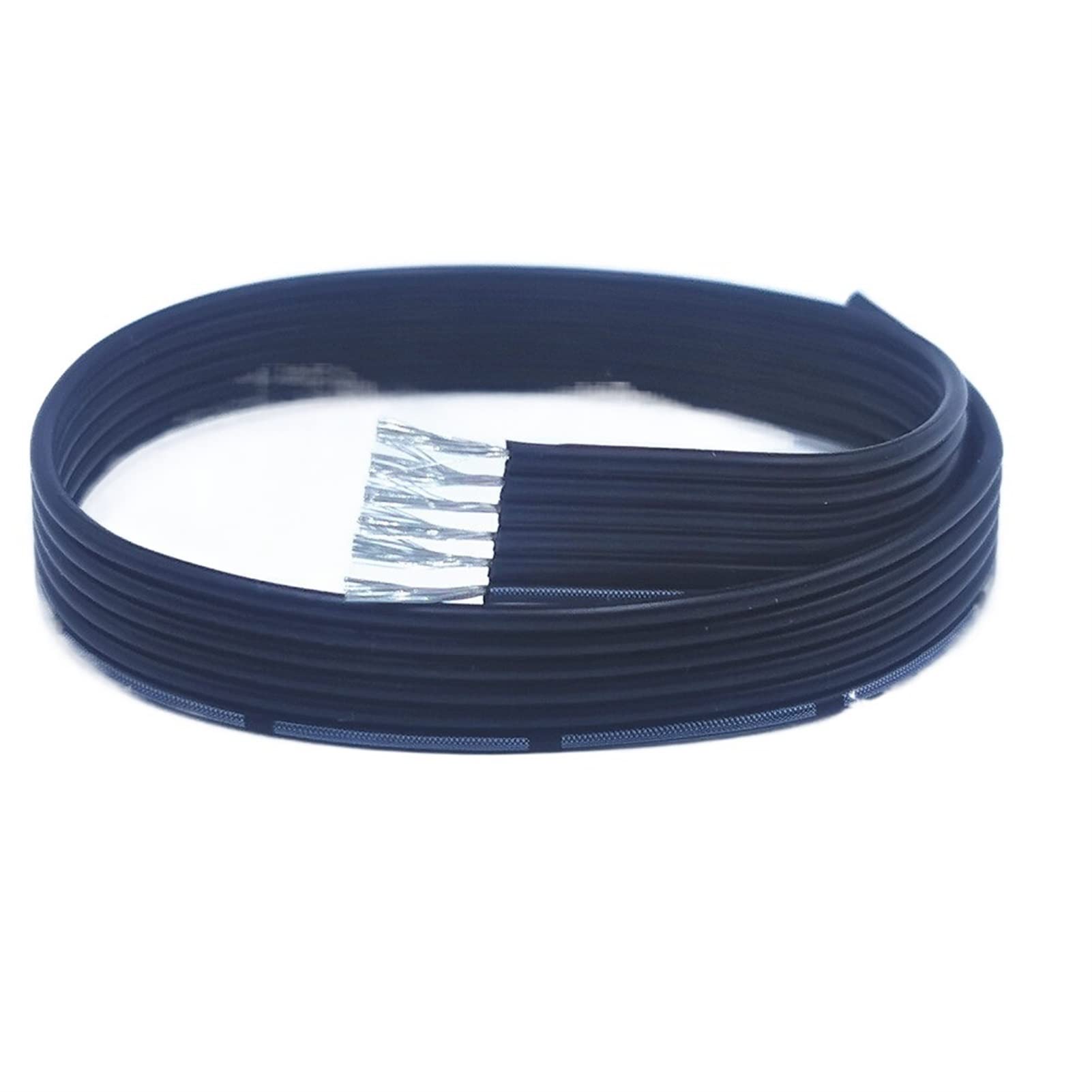 Cable de silicona línea paralela cuadrada, conector eléctrico súper suave, 22AWG, 10 metros, 0,3mm(14 Pins)