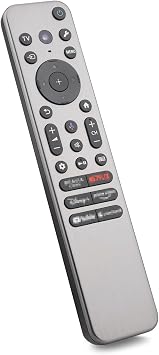 RMF-TX910U Voice Remote with Backlit Keys Beep Locator Function Fit for Sony BRAVIA XR/KD/XR Series X77L A95L X95L X93L A80L X90L A75L
