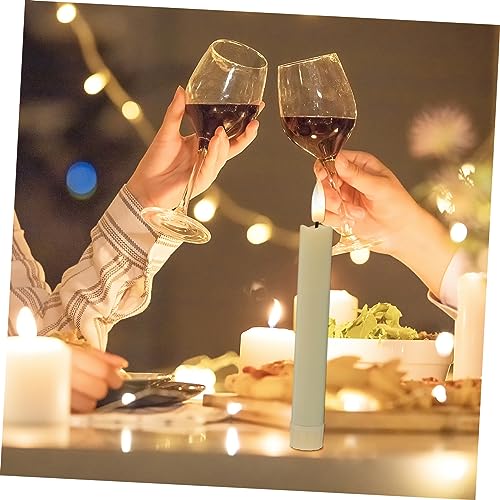 Velas LED de simuladas con efecto de luz parpadeante para eventos y fiestas 5