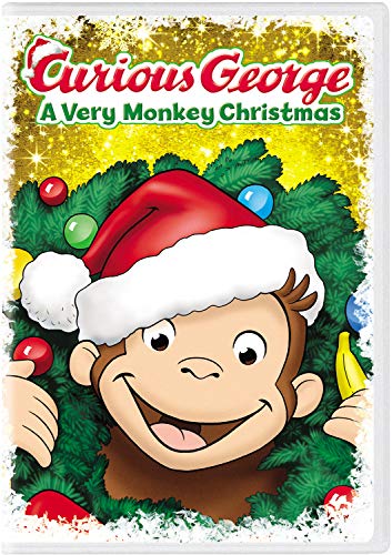 Curious George: A Very Monkey Christmas [Region 1] B01K3UKOKW Book Cover