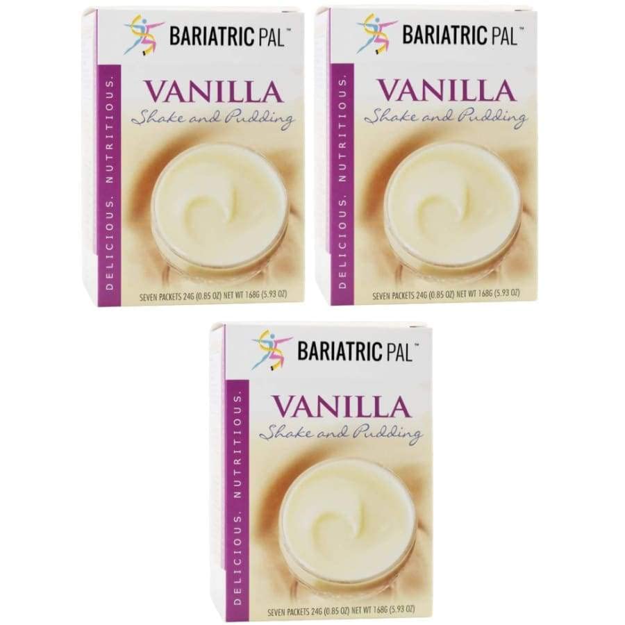 BariatricPal Protein Shake or Pudding - Vanilla (3-Pack)