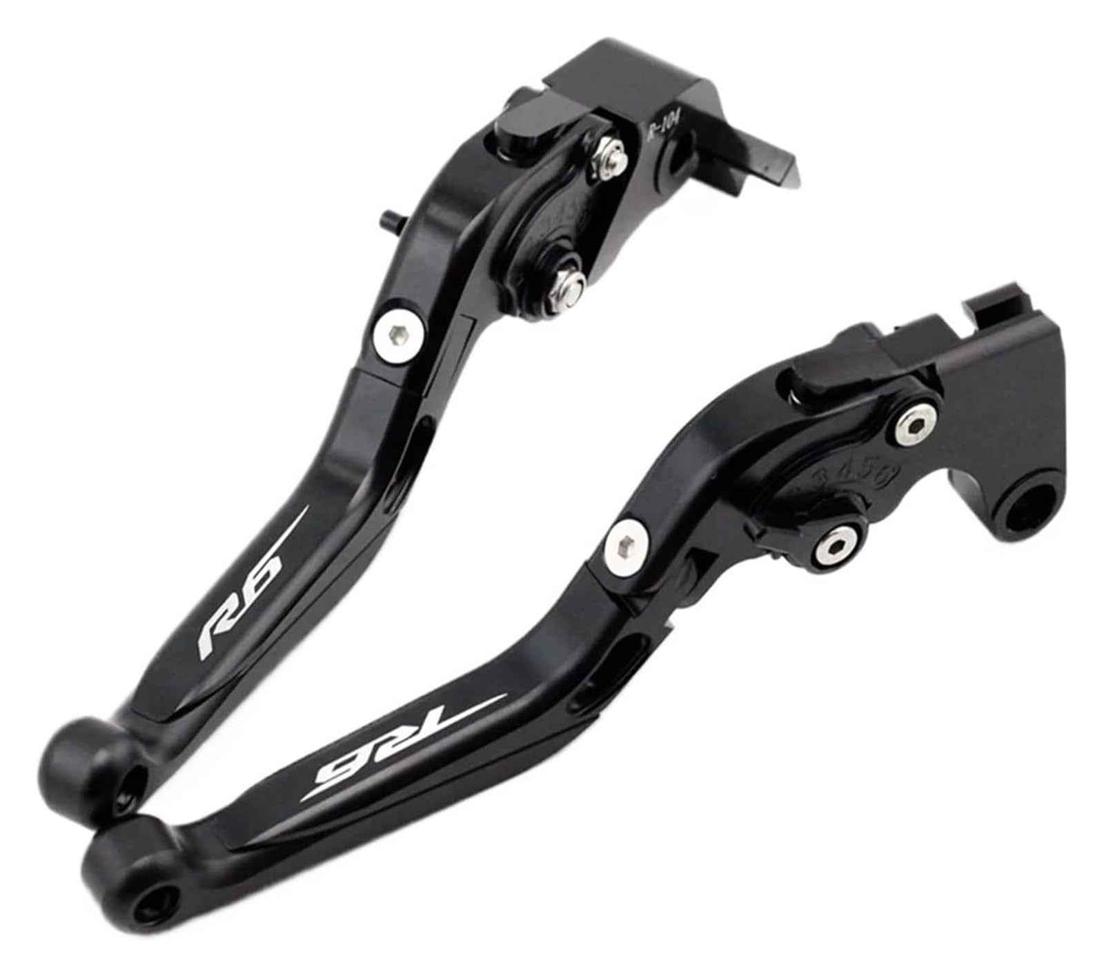 Oiajdsad R6 05-16 Black Motorcycle Clutch Levers Motorcycle Clutch Brake Lever Brake Clutch Lever For Yamaha Yzfr6 Yzf-R6 2005-2022 Motorcycle Accessories Adjustable Folding Extendable Contorl Handles