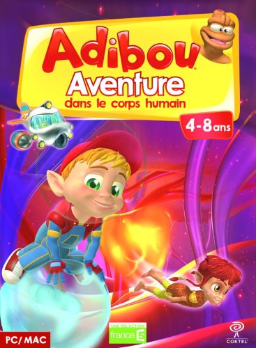 Adibou aventure dans le corps humain 4-8 ans