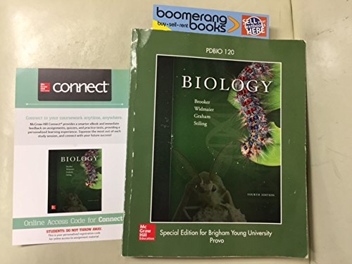 BIOLOGY W/CONNECT PLUS PACKAGE 4th Edition 1259981533 Book Cover