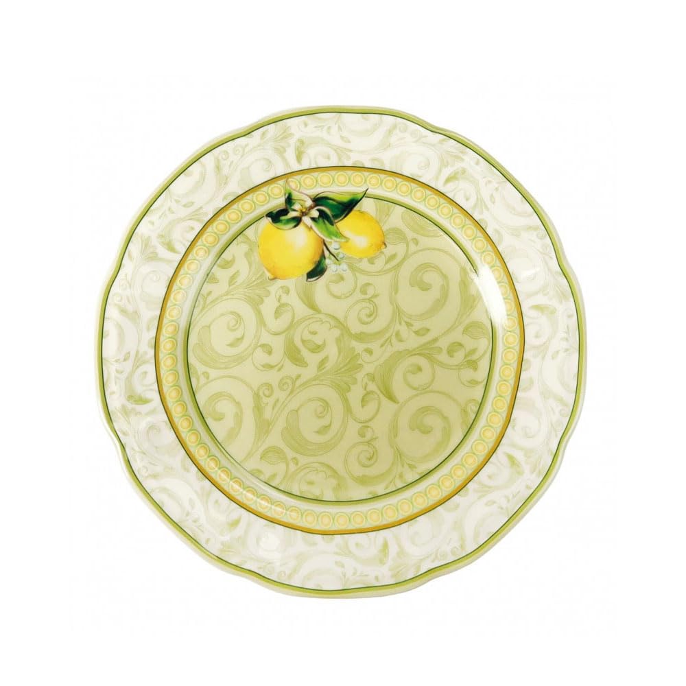 BRANDANI 18 pièces de table citron