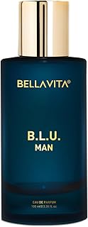 Bella Vita Luxury B.L.U Men Eau De Parfum Liquid Perfume With Lemon, Apple, Musk|Fresh, Refreshing, Energising Long Lastin Price In India