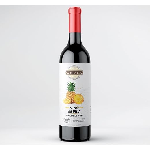 Chula Natural Non-Alcoholic Pineapple Wine 750ML