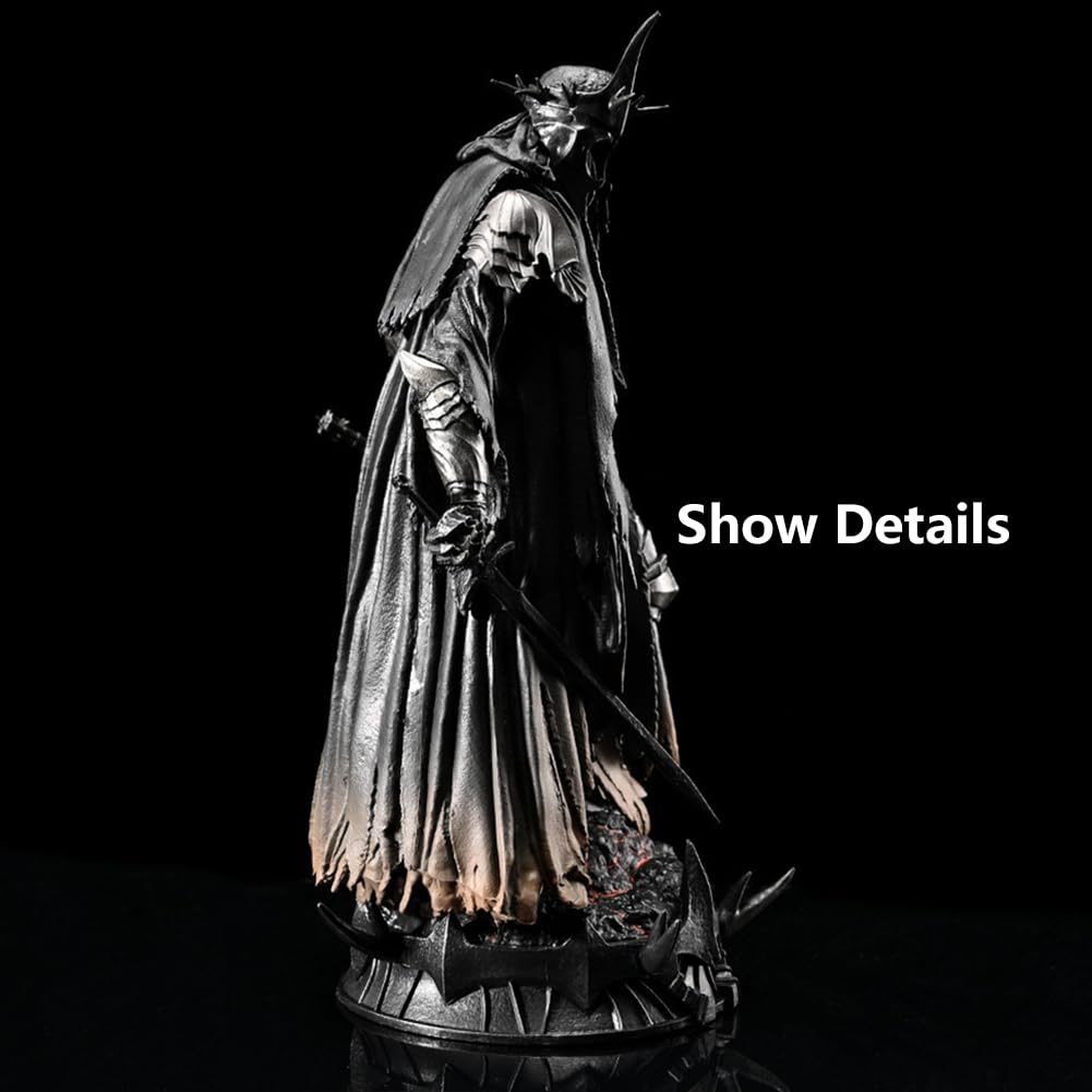 Statuetta del Signore degli Anelli Angmar 3D Azione Re Stregone Figure di Bambole statiche Film Giocattoli periferici Figurine PVC 10,2 Pollici Regali per i Fan del Film