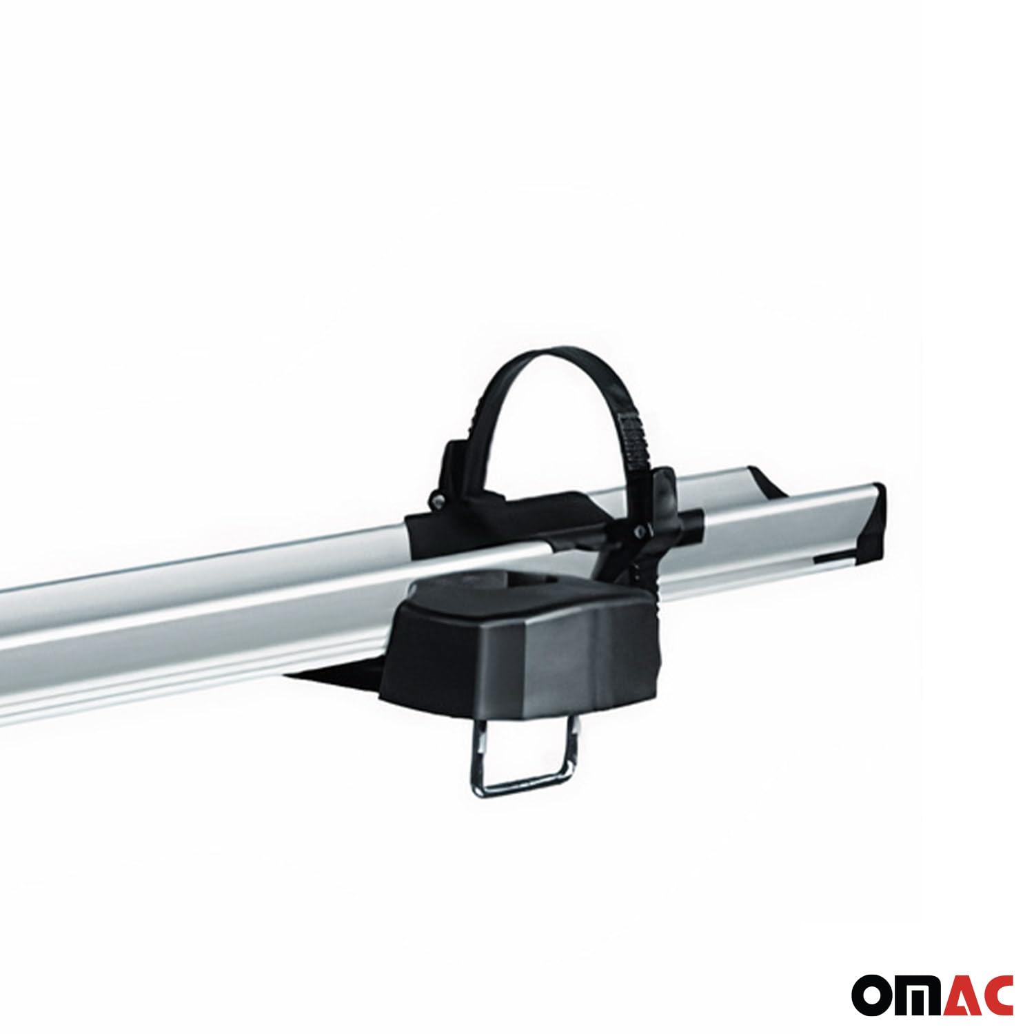 Bagażnik Rowerowy Dachfahrradträger bis 17kg Aluminium Srebrny Uchwyt Rowerowy 2tlg