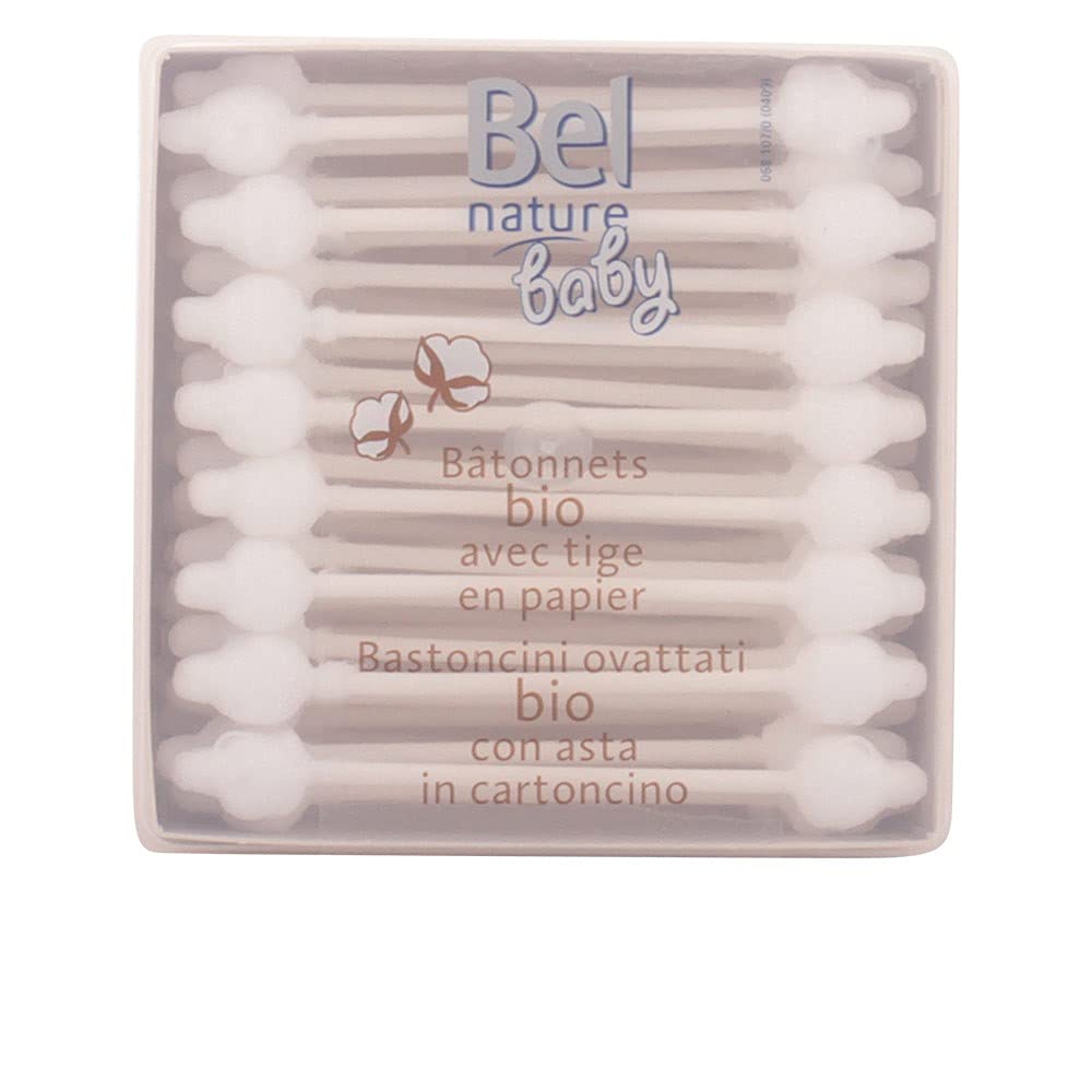 Bel Nature Batônnets Bio Sécurité Bébé, Blanc, Pack de 60