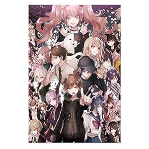 Danganronpa Poster Makoto Naegi Manga Muur Canvas Kunst Decoratieve Schilderijen voor Tienerkamer