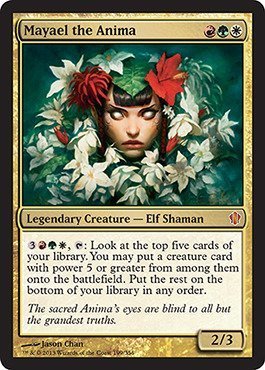 Amazon.com: Magic: the Gathering - Mayael the Anima (199/356)