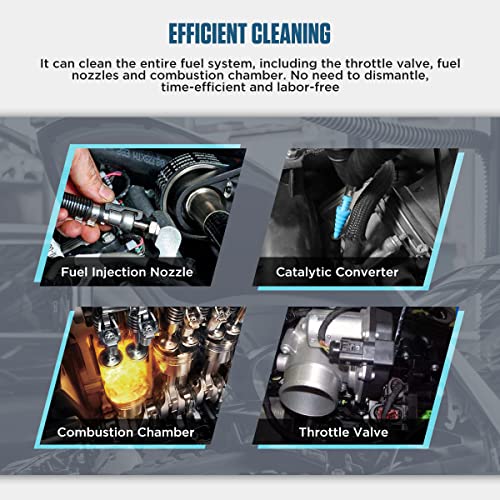 Fuel Injector Cleaner Tool Kit 1000ML 150PSI DisassemblyFree Fuel Injection
